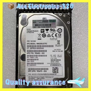 HP 765466-B21 2TB 12G SAS 7.2K RPM 2.5" 512E HDD 765873-001 765452-002 - Picture 1 of 5
