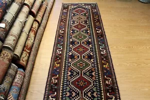 _ANTIQUE _CAUCASIAN_DESIGN_RUG 10 FT. ANATOLIAN RUG kazak ORIENTAL TRADITIONAL - Picture 1 of 11