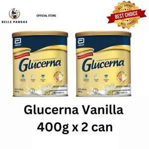 2 X Glucerna Triple Care Diabetic Milk Powder Vanilla 400g + FAST SHIPPING - Picture 1 of 8