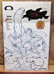 Street Fighter #0 Dynamic Forces Exclusivo Boceto en Lámina Cubierta Certificado de Autenticidad #1363 - Imagen 1 de 5
