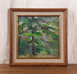 Blühende Bäume, Frühlingslandschaft, Original Ölgemälde, ukrainischer Künstler - Bild 1 von 8