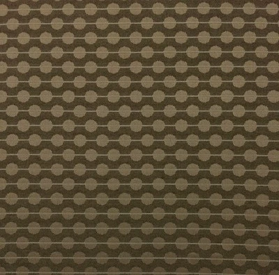 OUTDURA 2808 ECHO TIMBER BROWN CIRCLE OUTDOOR INDOOR JACQUARD FABRIC BY YARD - Image 1 of 4