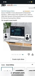 SaYun blue tooth speakers Brand new in box never opened - Picture 1 of 5