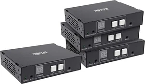 TRIPP-LITE 3 Port HDMI Cat5/6 Switch/Extender Kit, 1080p 60 Hz, Serial and IR - Picture 1 of 4