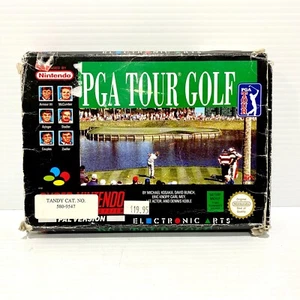 PGA Tour Golf + Caja, Manual - Nintendo SNES - Probado y funcionando - ¡Envío gratuito! - Imagen 1 de 13