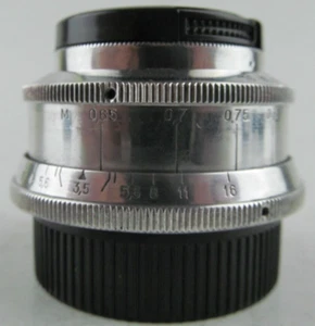 Industar 50 50mm f3,5 Russian portrait Lens SLR M39 Mount Leica M for SLR Camera - Picture 1 of 7