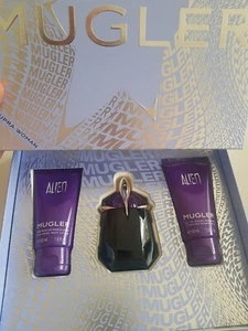 Mugler ALIEN Geschenkset 30 ml EdP + 50 ml Bodylotion + 50 ml Duschgel Duftset - Bild 1 von 3