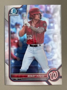 Brady House 2022 Bowman Draft Chrome Washington Nationals BDC-144 - Bild 1 von 2