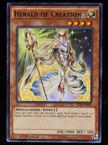 Yu-Gi-Oh! TCG - Saber Force - Herald of Creation -YS15-ENF06- Common - Reg LP/NM - Picture 1 of 2