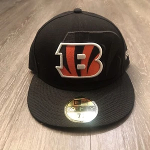 Cincinnati Bengals New Era 59FIFTY NFL On-Field Sideline Fitted Hat Size 7 1/4 - Picture 1 of 8