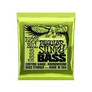 ERNIE BALL Regular Slinky Nickel Wound Medium Scale Electric Bass Strings 45-105 - Picture 1 of 5