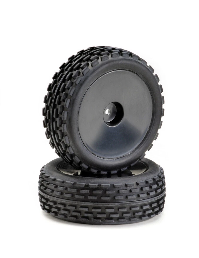 ABSIMA RÄDERSET BUGGY DISC "OFFROAD" VORNE SCHWARZ 1:10 (2) # 2500011 - Bild 1 von 1