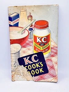 Vintage booklet KC COOKS BOOK picturing KC Baking Powder and Recipes Acceptable - Picture 1 of 3