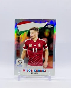 2024 Topps Chrome Euro #TC11 Milos Kerkez 1960 Topps Chrome - Bild 1 von 2