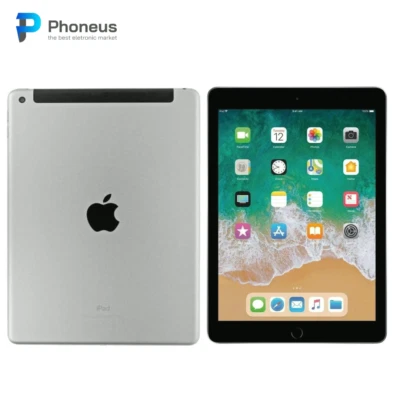 Apple iPad 5 9.7 5th Gen 128GB Wi-Fi Cellular Space Gray - Used Grade A - Image 1 of 4