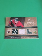 MARIAN GABORIK  - 2006-07  UPPER DECK SWEET SHOT STITCHES JERSEY CARD /50