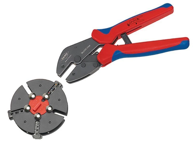 KNIPEX MultiCrimp Crimpzange mit Wechselmagazin (97 33 01)