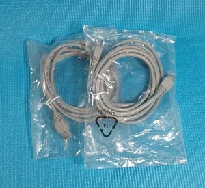 2 NIB Ethernet Cables 6.5 Ft Cat 5E ETL Verified  - Picture 1 of 3