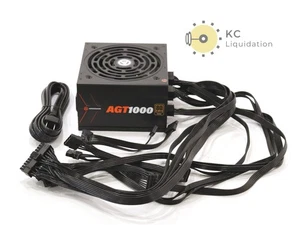 AresGame 1000 W Modular Switching Power Supply AGT1000 80 Plus Gold - Picture 1 of 7
