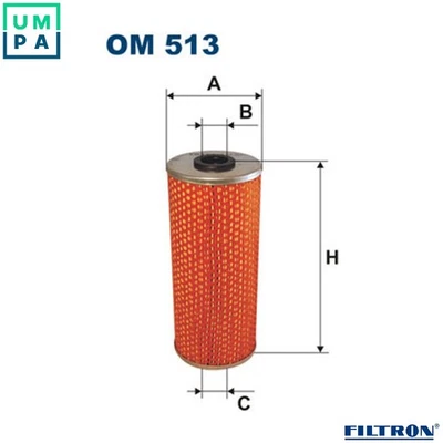 OIL FILTER OM 513 FOR MERCEDES-BENZ T2/L/Platform/Chassis/Van 5.7L 6cyl T2L Van - Image 1 of 4