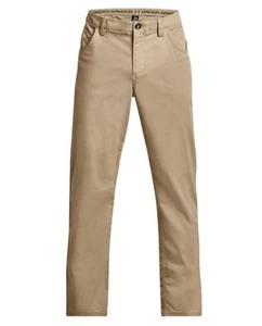 Under Armour Mens UA Outdoor Everyday Pants Loose Fit Khaki Brown Sz 44x34 NWT - Picture 1 of 4