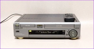 Sony WV-H5 Hi8 8mm VHS Combo VCR Deck Video Cassette Recorder Player Tested - Picture 1 of 7