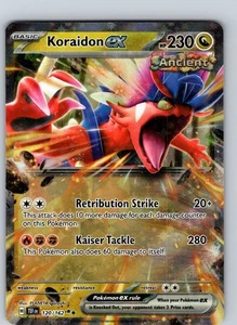Koraidon ex 120/162 2024 Temporal Forces Holo Double Rare - Picture 1 of 3