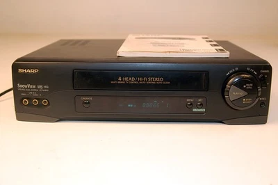 Sharp - MH641GM VHS Videorecorder mit Fernbedienung + Anleitung - Bild 1 von 3