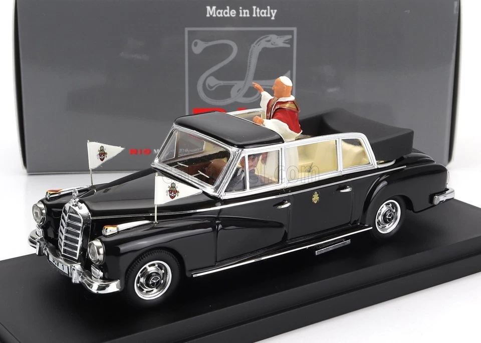1/43 RIO-MODELS - MERCEDES BENZ - 300D LIMOUSINE SEMICONVERTIBLE 1960 - 4100/2P - Immagine 1 di 1