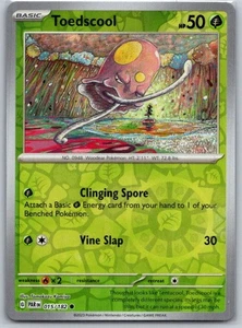 Toedscool - 015/182 Reverse Holo SV04: Paradox Rift NM - Picture 1 of 2