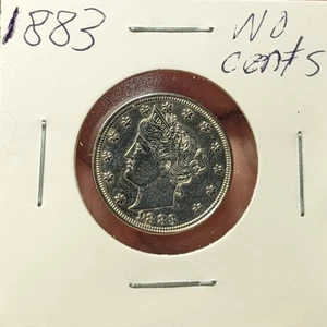 ๐**PROOF ** 1883 Liberty Nickel, N/C V Nickel, BU CHOICE N/338 - Picture 1 of 2