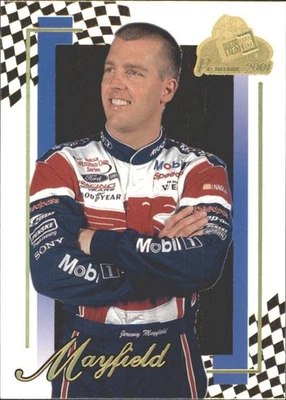 2001 Press Pass Premium Gold #15 Jeremy Mayfield - RAC - Image 1 of 2