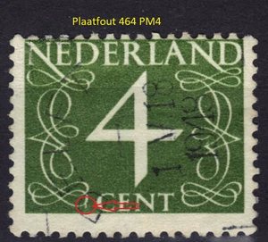 Plaatfout 464 PM4  gest.   - nu lage inzet !!! - Bild 1 von 2