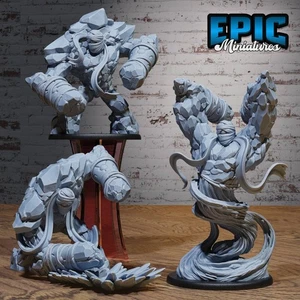 Epic Miniatures 28-32mm -Sand Earth Elemental Dungeons and Dragons DnD Miniature - Picture 1 of 16