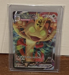 Meowth VMAX SWSH005 SWSH: Sword & Shield Promo Cards Holo - Picture 1 of 2