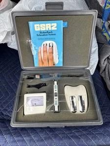 GSR Temp 2 Sistema di Rilassamento Biofeedback con Custodia in Plastica e Istruzioni - Foto 1 di 5