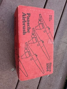 Vintage Paasche Air Eraser w Plastic Case, Box, Wrench, Hanger USA - Picture 1 of 12