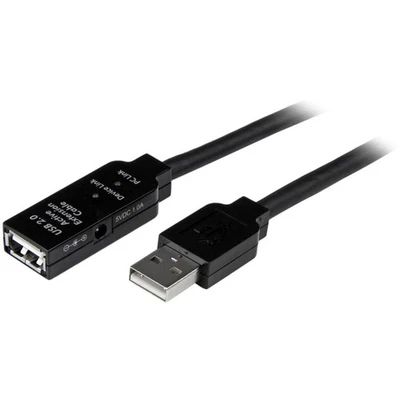 StarTech.com 10m USB 2.0 Active Extension Cable M/F - 10 meter USB 2.0 Repeater - Image 1 of 4