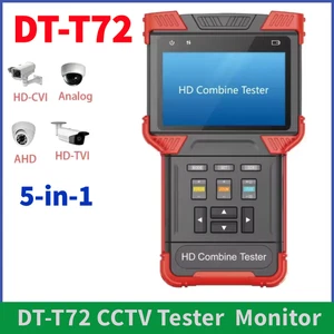 DT-T72  4" CCTV Tester Monitor 4K IP Camera 5-in-1 Ananlog Camera H.265/H.264 - Picture 1 of 20