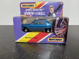 Matchbox RENAULT 11 TAXI JAMES BOND 007 'UNA VISTA PARA MATAR' - Imagen 1 de 9