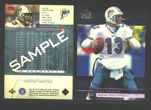 1998 SP AUTHENTISCH DAN MARINO PROMO VARIANTE VERSCHIEDENE FOTO MIAMI DOLFINE PITTSBURGH - Bild 1 von 1