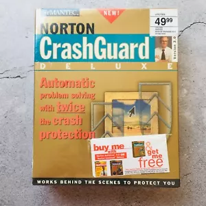 Symantec Norton CrashGuard Deluxe Version Windows 95 NEW Sealed - Picture 1 of 4