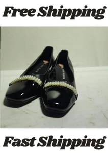 Vintage Anne Klein SPORT, CAMRYNE, Black, Wedge Pumps, women Sz 7.5 - Picture 1 of 6