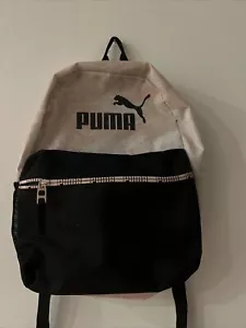 Puma Pink Black Girl Backpack - Picture 1 of 10