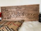 Custom Wood Signs Outdoor Wooden Sign Personalized Sign image 1  Custom Wood S