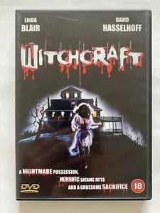 WITCHCRAFT, MOVIE BY LINDA BLAIR, 1988 US DVD, HORROR - Picture 1 of 3