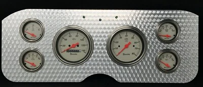 1955 1956 1957 1958 1959 GMC calibre 6 panel de instrumentos motor torneado inserto tiburón Foto 1 de 4