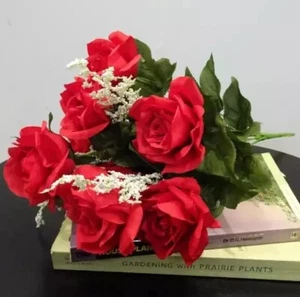 Dazzling 10 Inch Artificial Petunia Flower - Picture 1 of 3