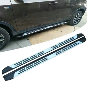 2Pcs Running Board Side Step Pedals Nerf Bar Fit for Hyundai Tucson 2015-2022 - Picture 1 of 15