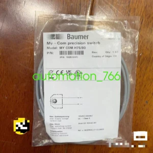 1PCS Baumer MY COM H75/80 Brand new Precision sensors shipping Via Fedex or DHL - Picture 1 of 2